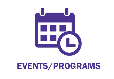Events program blue
